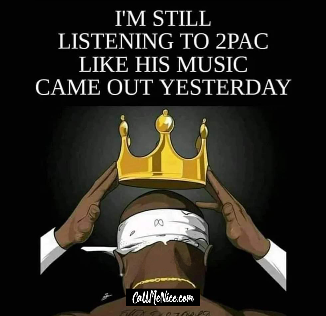2Pac’s legacy still hits like it’s brand new—timeless vibes that never fade. Who else has a crown that won’t quit?  #Legendary #Motivation #Nostalgia