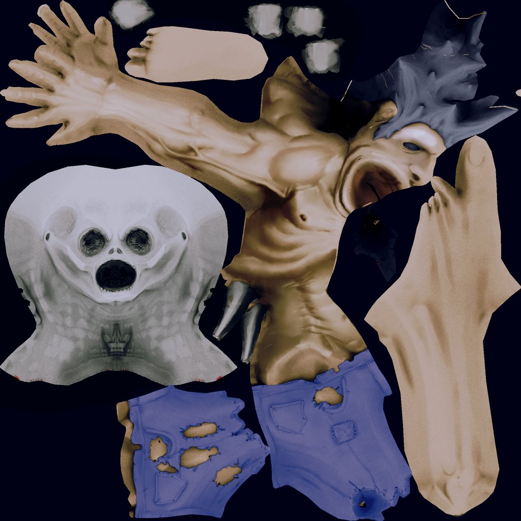 pox1016's tweet image. Funfact: The 2011 husk it's not actually the oldest version, there is an early texture from an older model in the QAGame, the most noticeable difference is in the head, unfortunately we don't have the model so we don't know what it would look like.