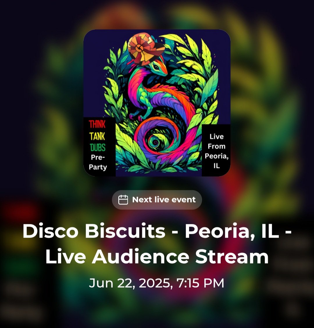 Mrwiredguy's tweet photo. Mixlr once again has our backs! Tune in and enjoy the Sunday show. #Mixlr #DiscoBiscuits @hayley_182_ #Peoria #SundayShow #LiveMusic https://t.co/tEkNgpM0tY