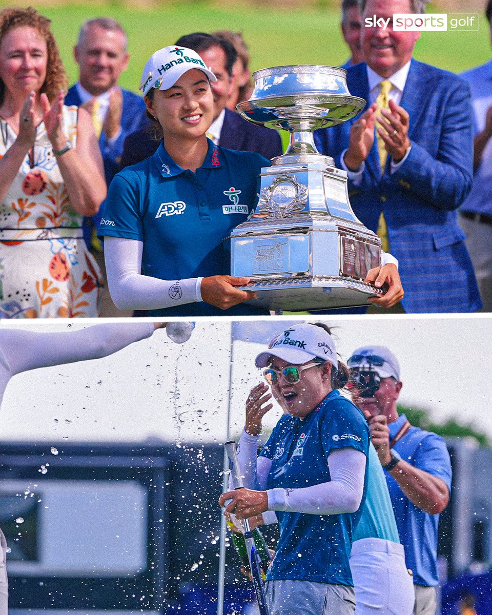 Your 2025 KPMG Women's PGA Championship winner: Minjee Lee 🏆👏