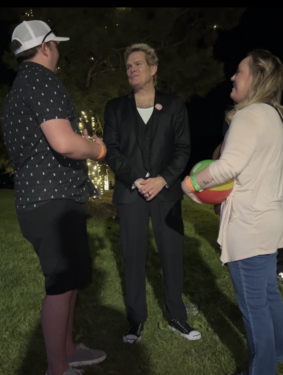 Amazing nostalgic night 😎 I got to meet the legend, Mark McGrath of Sugar Ray. He literally stayed around for an hour after the show and met with every fan that wanted to meet him. My inner 12 year old was so happy! He’s such a good dude. Thanks again for a great night,