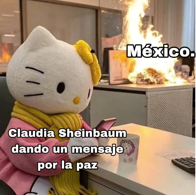 Así Claudia Sheinbaum. 🙄