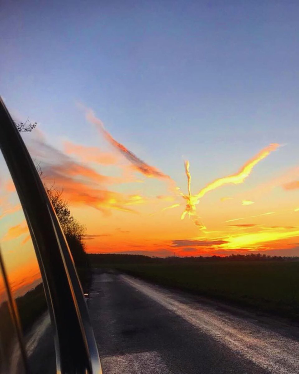 Is it a sunset or is it Moltres? 🤔