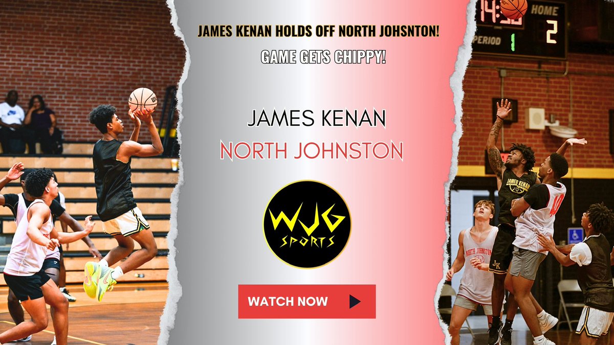 James Kenan and North Johnston go down to the wire! Game gets scrappy!
youtu.be/QL1STbOASXY