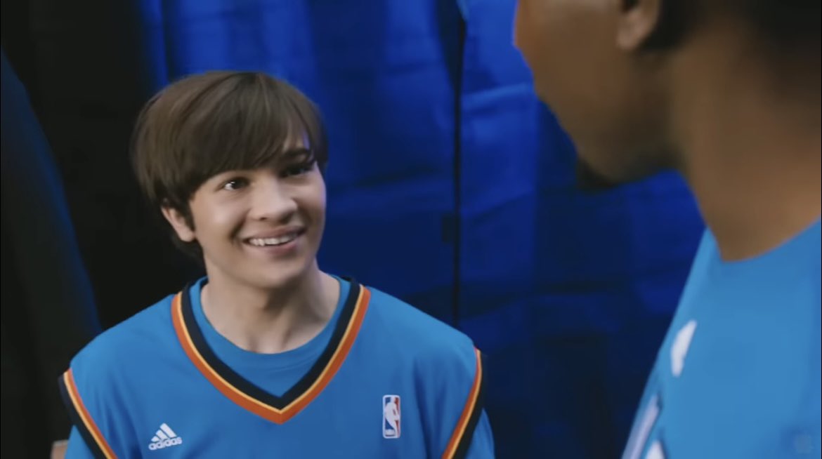 Thunder hosting Game 7 of the Finals tonight AND Kevin Durant got traded??? This kid is having one hell of a day.
