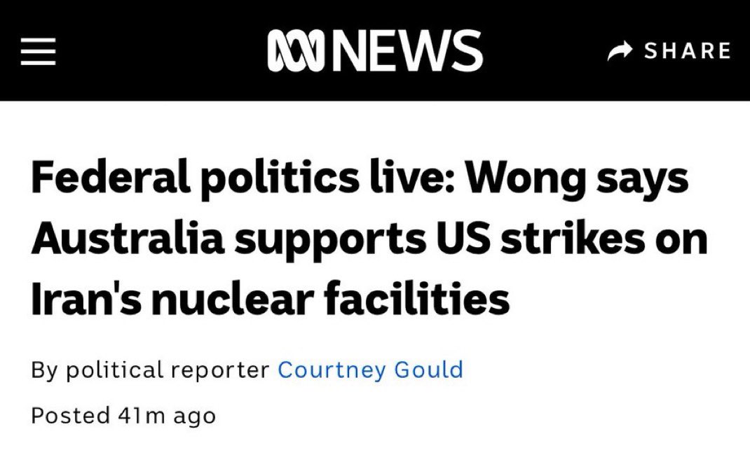 Labor has really turned Australia into the pathetic little lapdogs of genocidal maniacs. 
This is horrifying news and we should be ashamed.