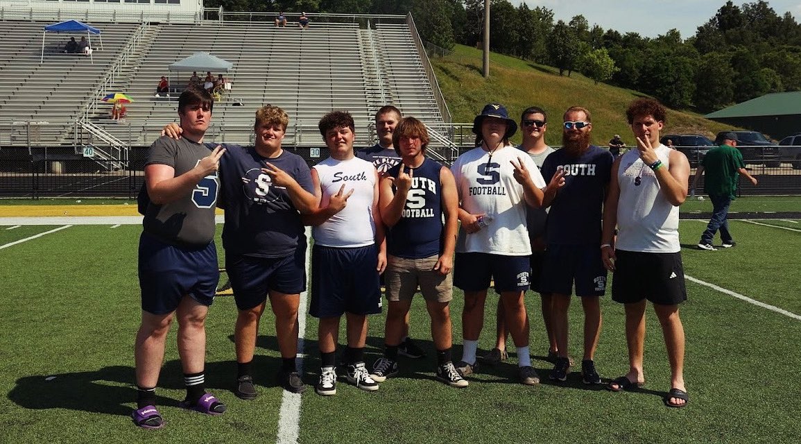 Congratulations to our lineman for claiming 🥈at the MSAC challenge! #SouthSide #tcb