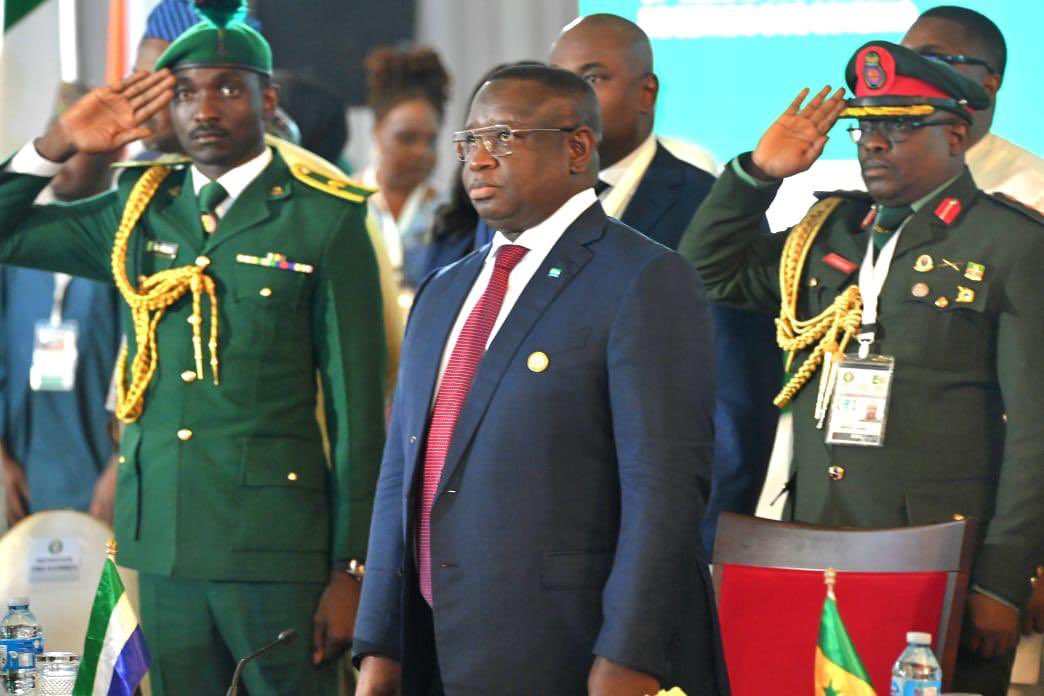 President Barrow (@barrowpresident) on Twitter photo On the 50th anniversary of our community, <a href="/ecowas_cedeao/">Ecowas - Cedeao</a> has entrusted its leadership to the Republic of Sierra Leone during its 67th Ordinary Summit held in Abuja. Congratulations, <a href="/julius_maadabio/">Julius Maada Bio</a> and thank you <a href="/officialABAT/">Bola Ahmed Tinubu</a> for the leadership. On the 50th anniversary of our community, <a href="/ecowas_cedeao/">Ecowas - Cedeao</a> has entrusted its leadership to the Republic of Sierra Leone during its 67th Ordinary Summit held in Abuja. Congratulations, <a href="/julius_maadabio/">Julius Maada Bio</a> and thank you <a href="/officialABAT/">Bola Ahmed Tinubu</a> for the leadership.