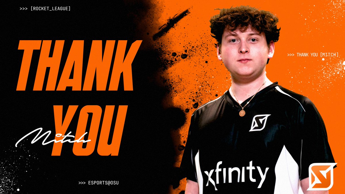 For our next set of graduates! we have Rocket league! Once again as you depart from us we hope that your careers treat you well and that you can still make time for a flip reset! Congratulations Rocket League!!🫶🦫

#rocketleague #esportsatosu #graduation