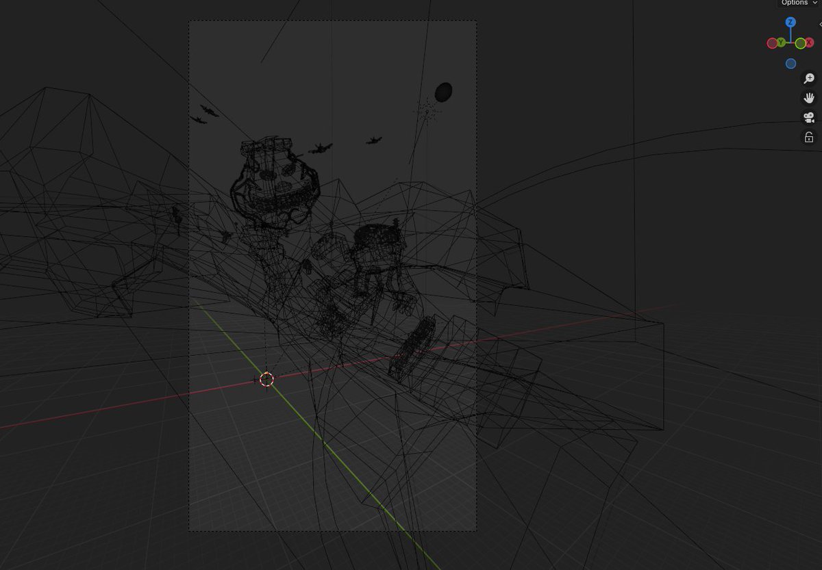 GM

chaotic wireframe for a chaotic piece