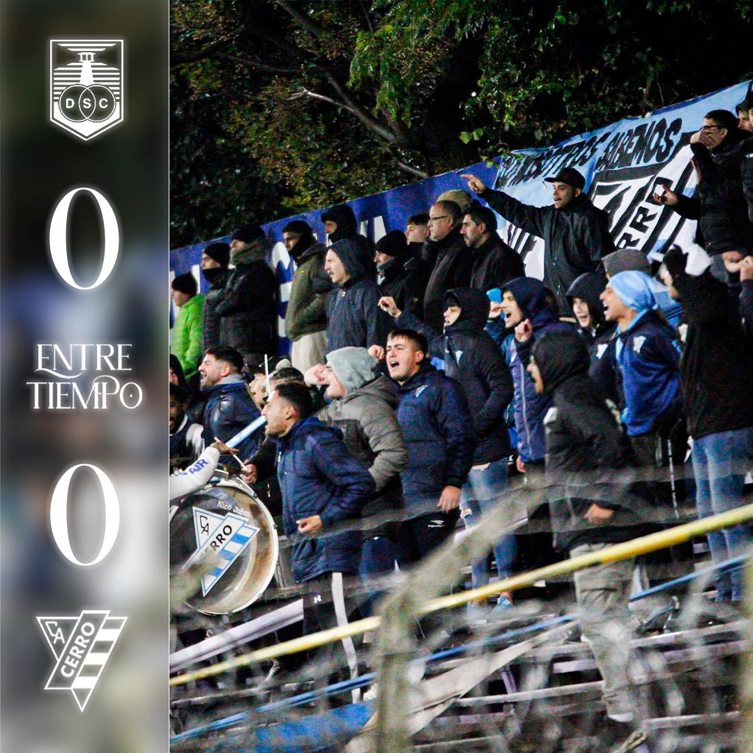 ⏯️ Final del Primer Tiempo

Defensor Sp 0️⃣ - 0️⃣ Cerro

#SomosElBarrio | #IdentidadCerro