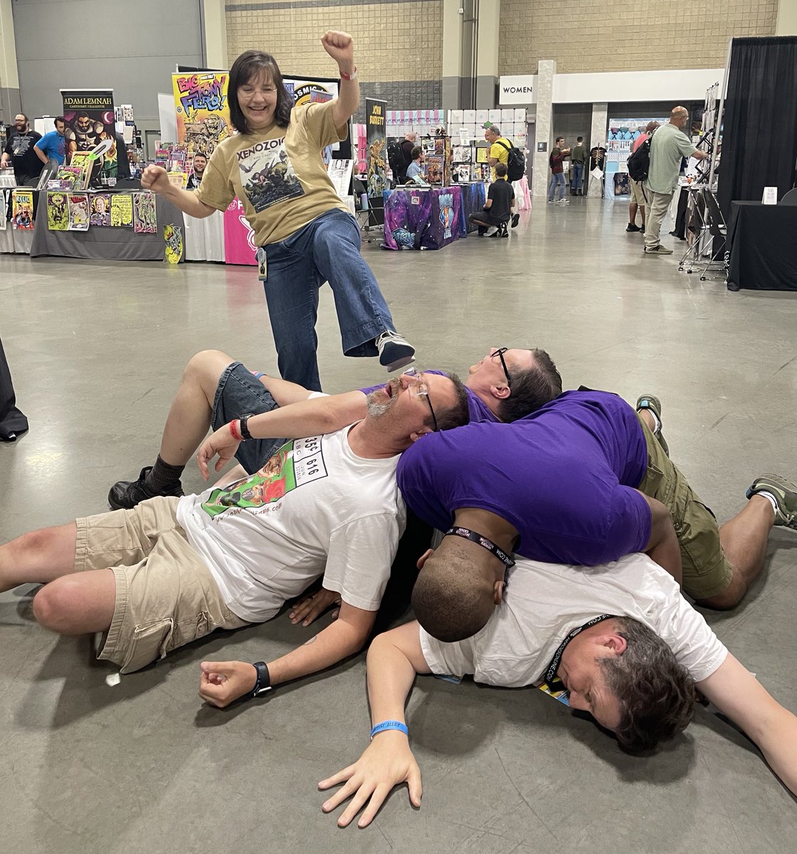 You’ll never guess what happened at HeroesCon.

Or maybe you would.

Depends on how long you’ve followed this account.