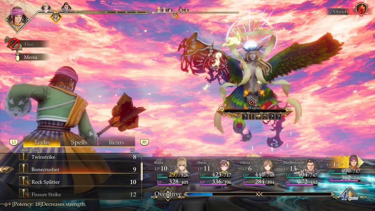 I don't know what they call this a remastered or remake but this is peak turn-based JRPG 

Romancing Saga 2 Revenge of the Seven is just one of those gems that people need to play