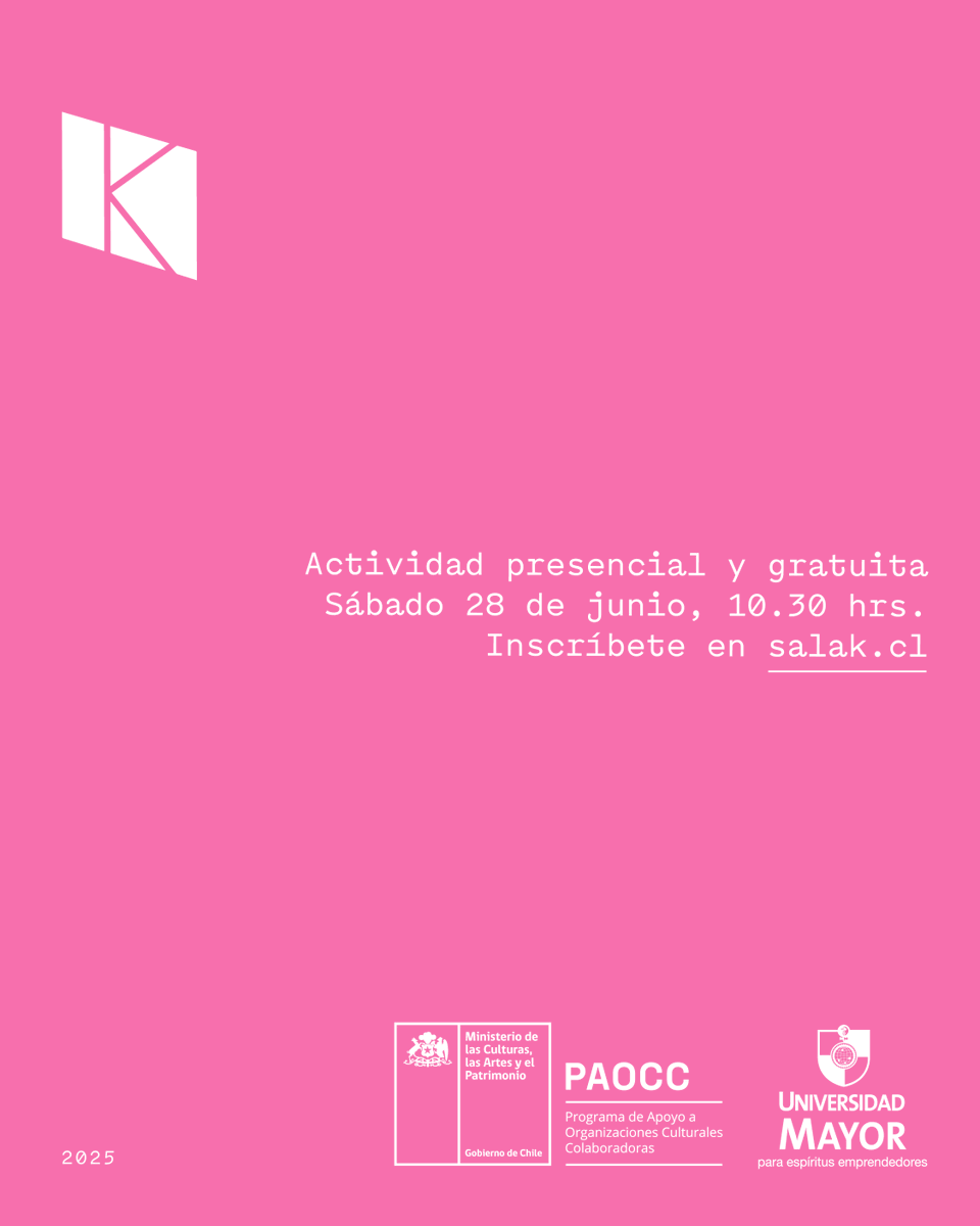 CINECLUB  🎞️ EL NUEVO CANON
La ciudad según Jacques Tati

📌Actividad presencial y gratuita
🗓 Sábado 28 de junio, 10:30 hrs.
📍Sala de Cine U. Mayor Campus El Claustro (Marín 321)
🎤 Conduce Christian Ramírez (<a href="/Civilcinema/">Christian Ramírez M.</a>)

📲 Inscríbete aquí forms.gle/GxuA5unxjUsStD…