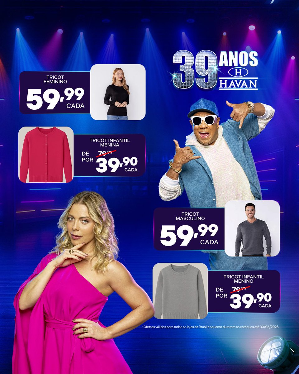 havanoficial's tweet photo. A LIVE FOI UM SUCESSO, MAS CALMA QUE TEM MAIS!🥳
Vem conferir a lista VIP de ofertas da live de Aniversário Havan!🤩
Todas essas promoções estão disponíveis na Havan para você aproveitar!🏛️🗽
#Havan #ListaVIP #Ofertas #Live #Promocao https://t.co/9UkjM8y71o