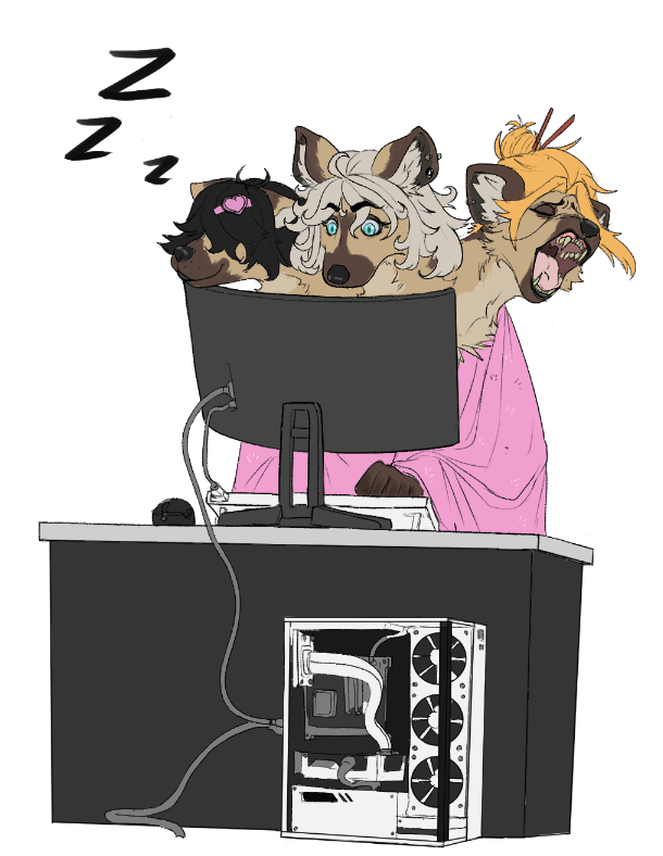 DoomDreath's tweet photo. thats a true gamer (comission finished/open) #furrycommission #furry   #digitalart https://t.co/IxXIWjORo5