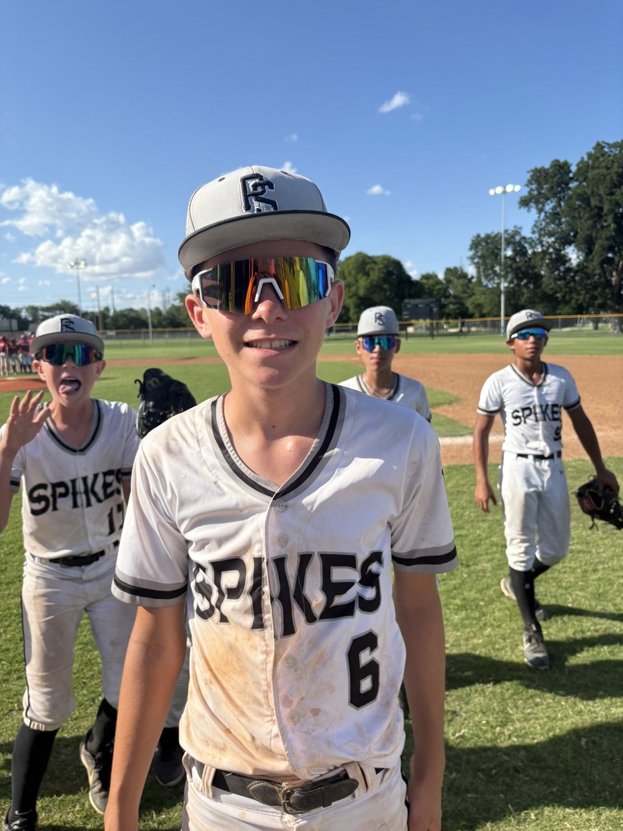 Prosper Spikes 7, 12U National Baseball 6
#PoG Aiden Tucker 
3 IP 2 K’s 0 ER