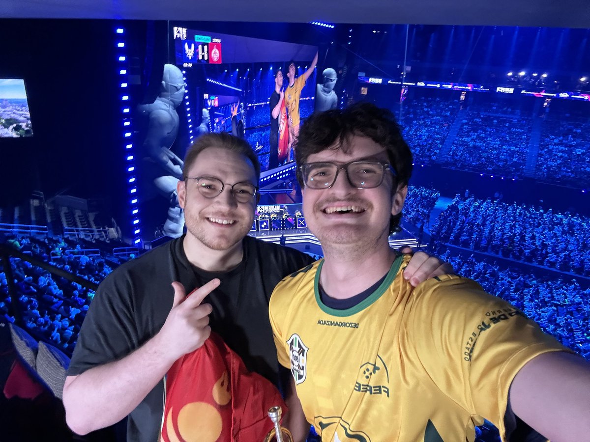 itsjared97's tweet photo. To the @CounterStrike and @BLASTPremier community,

Thank you for one of the most memorable weekends of my life. I’m honored to have contributed to such an incredible event with such amazing people. To everyone I met this weekend, thank you so much.

Jared
AKA Trumpet Guy https://t.co/3uUv4x36ZE
