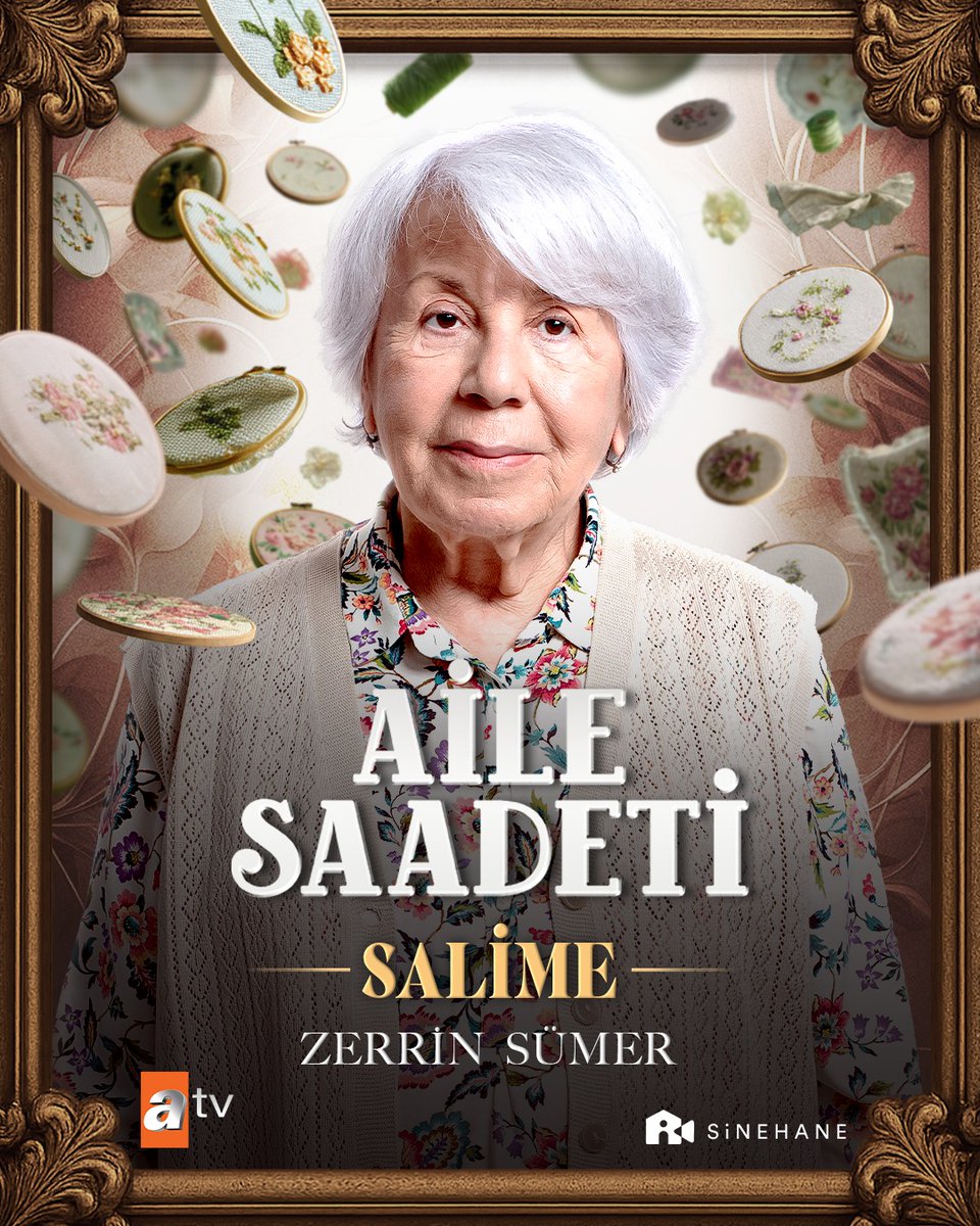 Zerrin Sümer'in rol aldığı Aile Saadeti yeni bölümüyle bu akşam 20.00'de atv’de. #ZerrinSümer #AileSaadetiDizisi