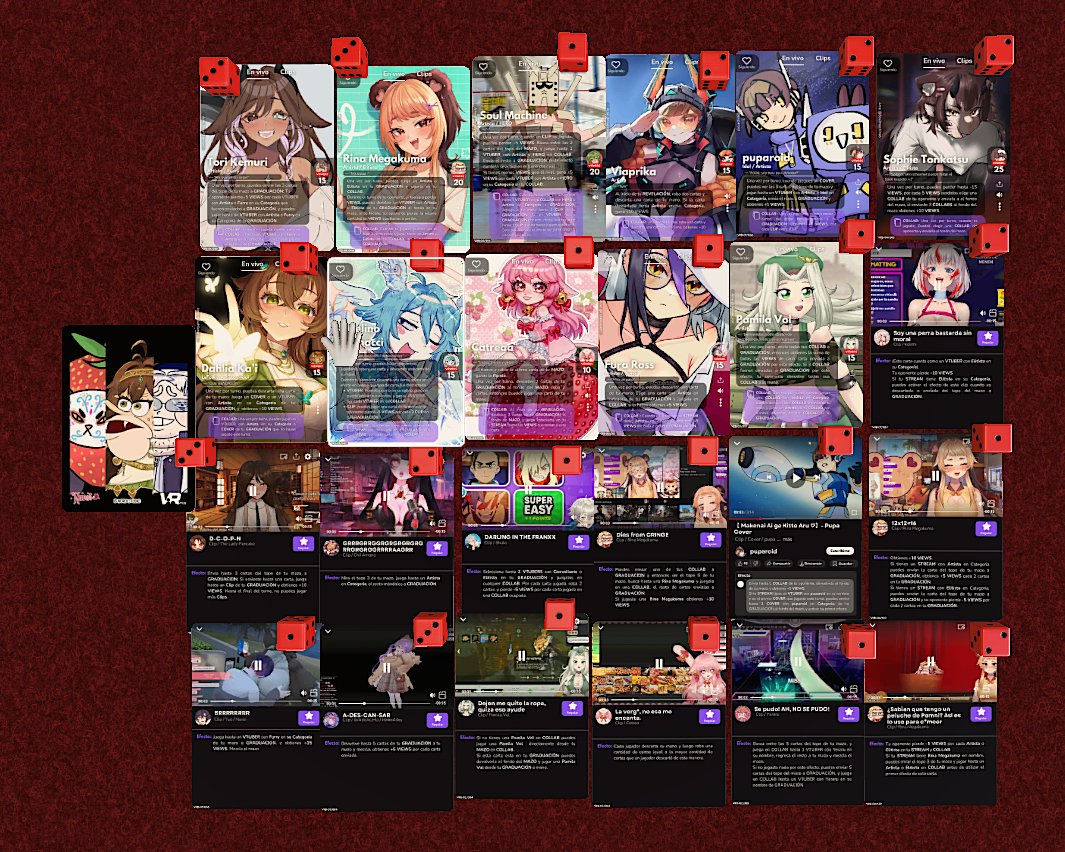 Cartas usadas en el torneo del día de hoy #ViewerRushTCG 🫡