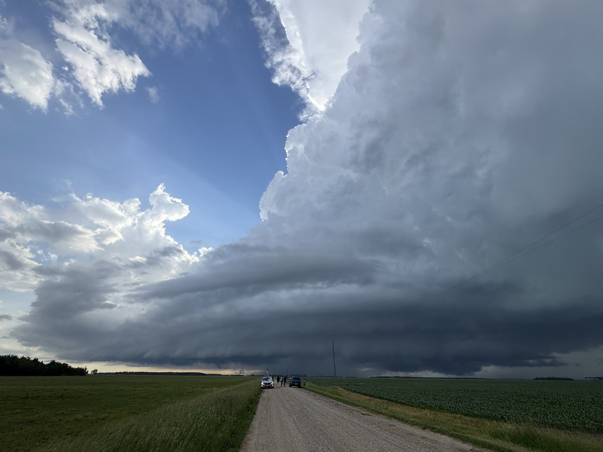 Beautiful storm near Grygla MN right now!