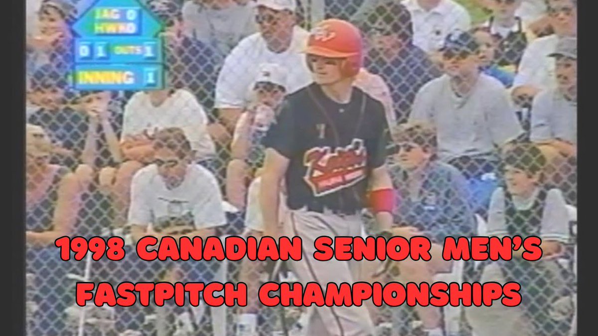1998 Canadian Senior Men's Fastpitch Championship ⬇️ 
youtu.be/L8Y-RhUphmg
