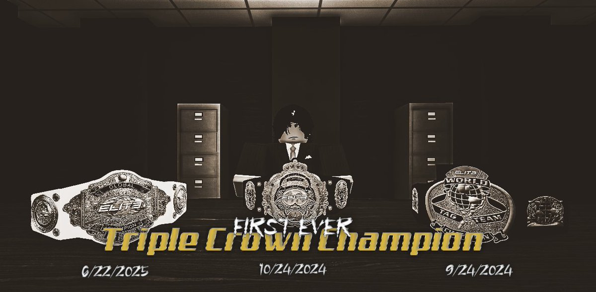 The Catalyst Era… 

<a href="/taylerkosher/">TC42</a> was able to capture the Global Championship in a empty match becoming the first Triple Crown Champion. 

6/22/2025 history was made.