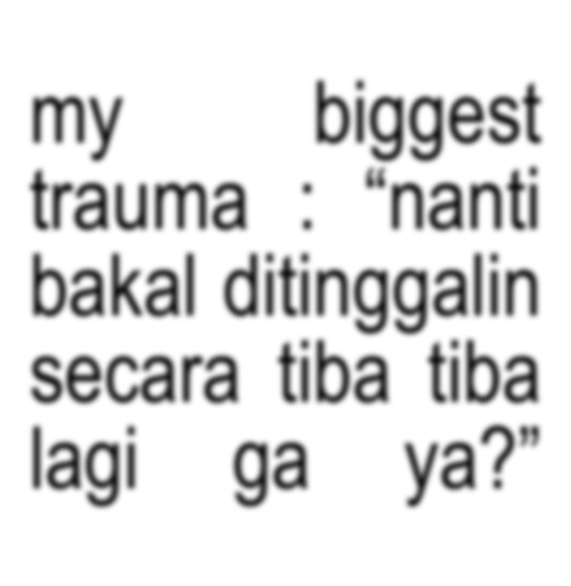 kira kira bakal ngalamin lagi ga ya