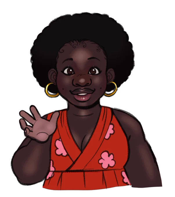 anyways this drawing is cute and i like it so here she is on her own post!