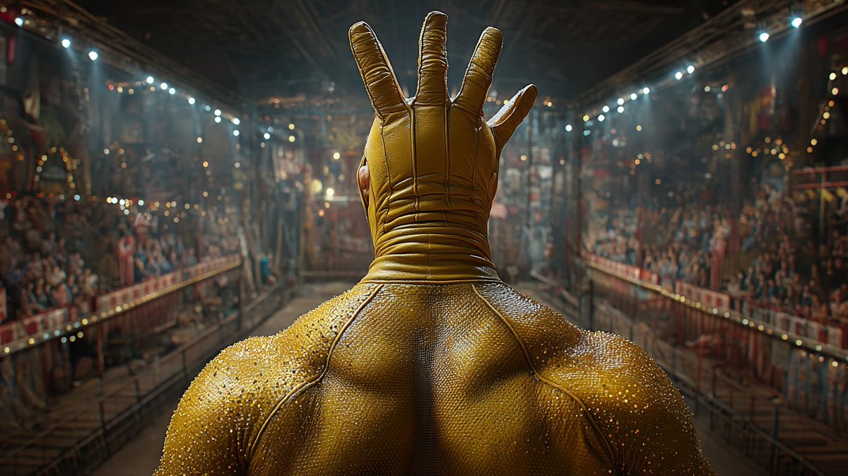 Having a real one... Blooper of the day. I mean - maybe that's the twist - at the end of The Cheep he becomes "Glove Head-Man" - savior of Easter City.