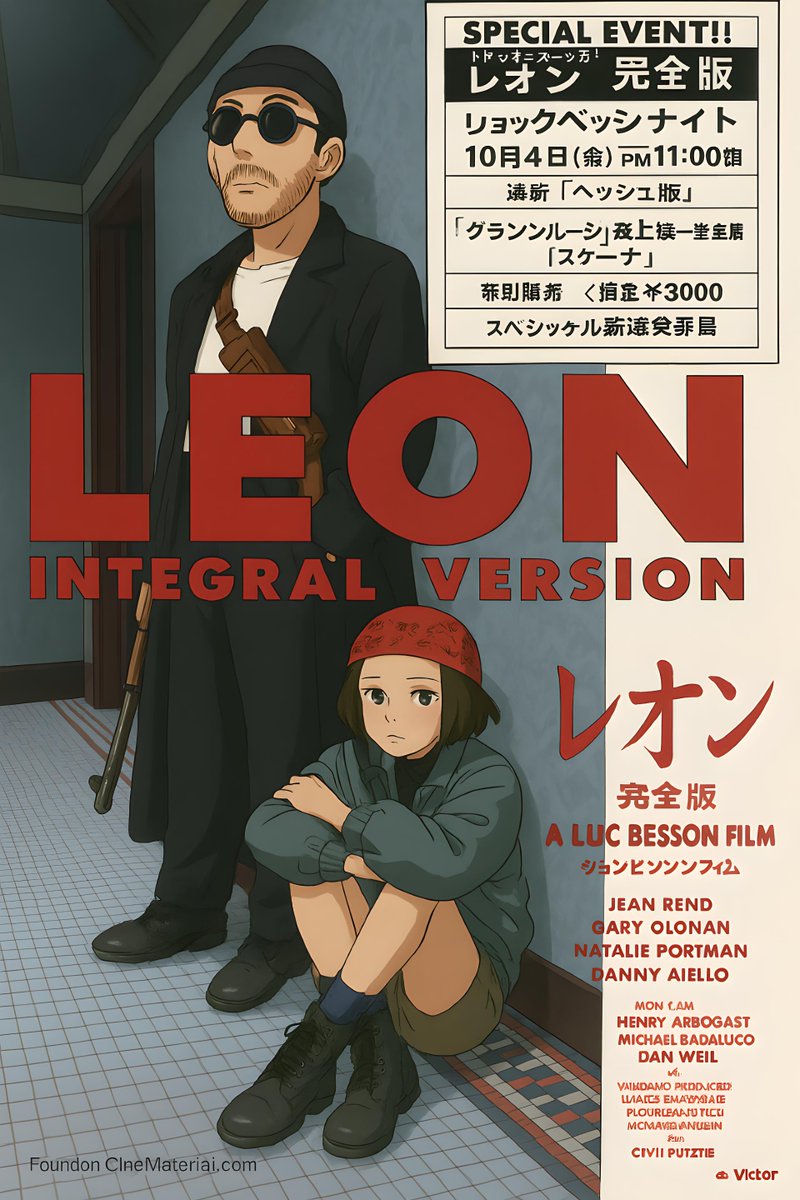 Shroomee5's tweet photo. Goated Movie!!
#leontheprofessional https://t.co/BGCGyTqh5p