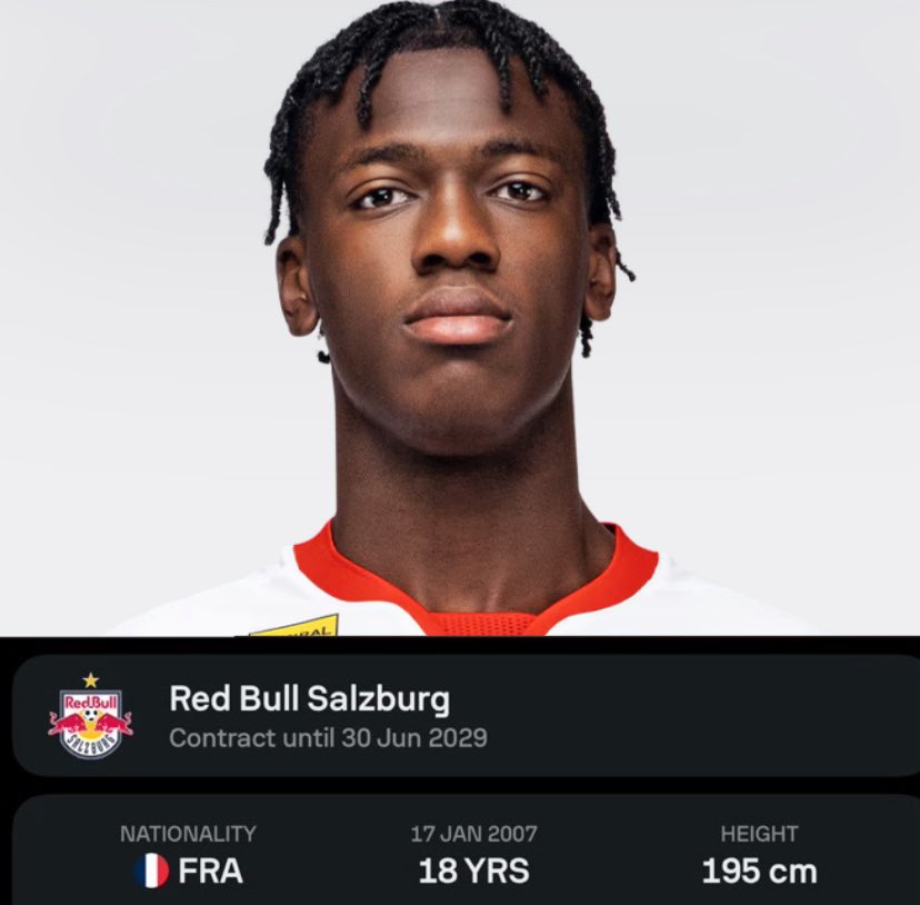 الفرنسي جوان غادو قلب دفاع سالزبورغ ..
عمره 18 سنة ويقدم اداء إستثنائي !
أتمنى #الاتحاد يفكر فيه بحكم انه مواليد 2007 ومتوقع له مستقبل كبير ..
ثبات وشخصية وإمكانيات خارقة 👌🏼
نحتاجه بشكل كبير وكونه فرنسي ممكن يختصر علينا الكثير والكثير ..
تذكروا هذا الإسم جيدًا وبيننا الأيام 🟡⚫️
