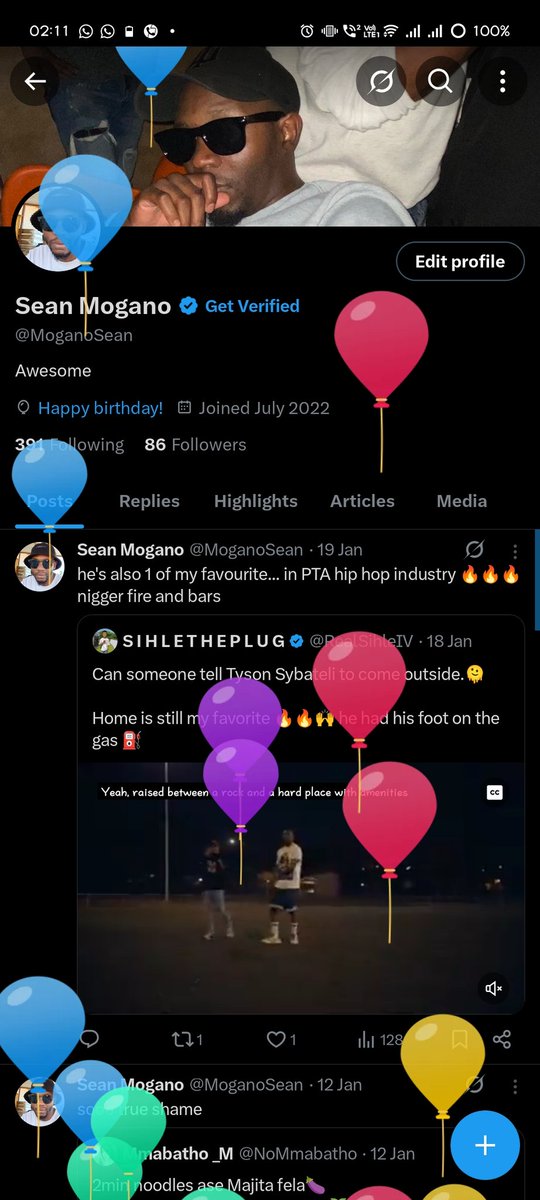 MoganoSean's tweet photo. yiii birthday yaan! 🍰🎂😊 https://t.co/ltUsPr45Kn