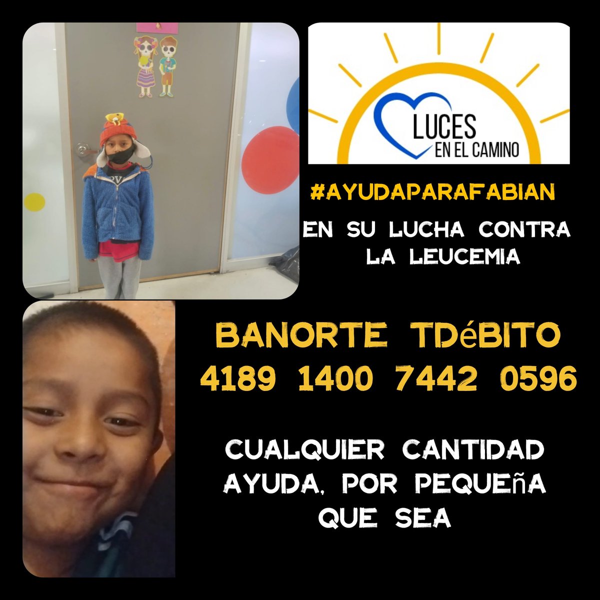 AhiAlemoran's tweet image. Él es Adalberto, papá de #Fabián quien cada semana lucha para trasladar a su hijo de Xitejé Hidalgo a CDMX para sus tratamientos y terapias por la leucemia que lo atacó siendo casi un bebé.
Si te nace ayudarlos, cualquier cantidad suma. Gracias anticipadas de corazón. 🫂💛