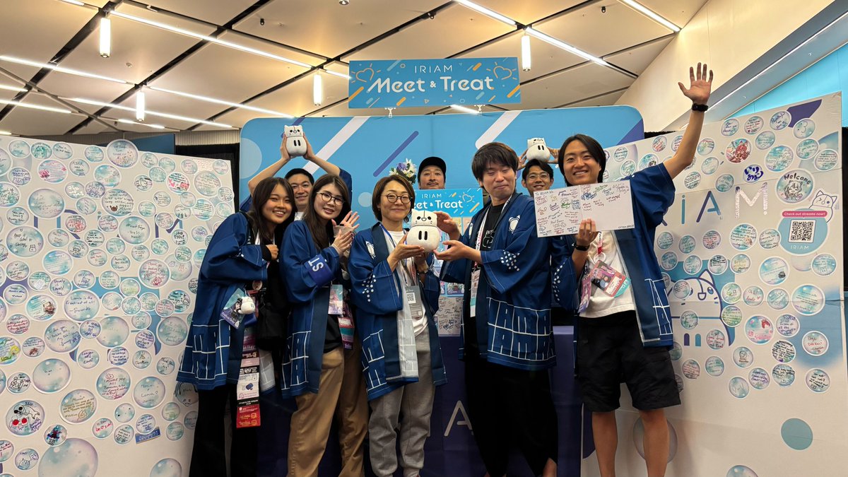 Thank you so much to everyone who stopped by the IRIAM booth at OffKaiGen4!

As our team is packing up the booth now, we've been reminiscing about the last three days and thinking back to our memories from the last OffKai just one year ago.

--
When we first came to #OffKaiGen3