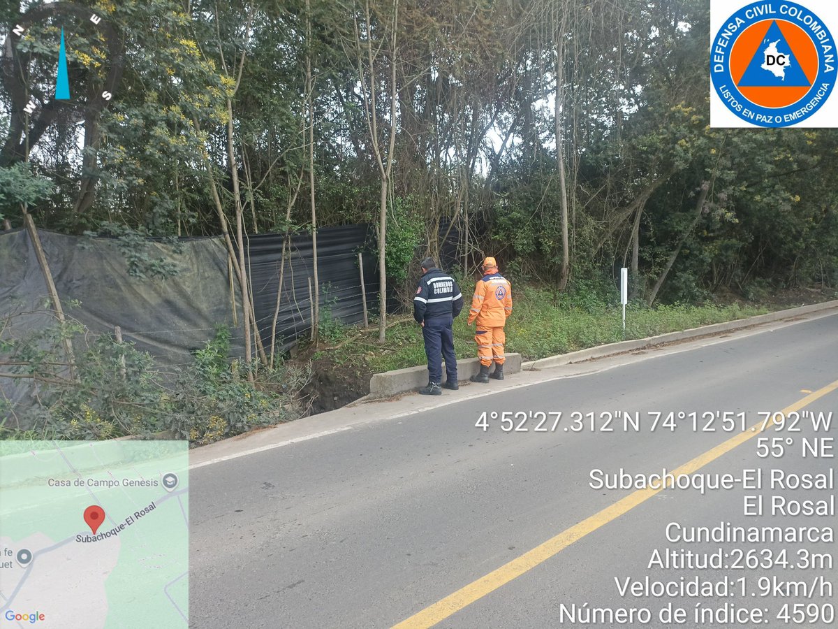 El <a href="/BomberosElRosal/">Bomberos El Rosal</a> y la <a href="/JDCELROSAL/">JDC EL ROSAL</a> realizan la verificación de fuentes hídricas de nuestro municipio realizando monitoreo a posibles represamientos que pudieran afectar su causa normal.

<a href="/DefensaCivilCo/">DefensaCivilColombia</a>
#50AñosDeServicio