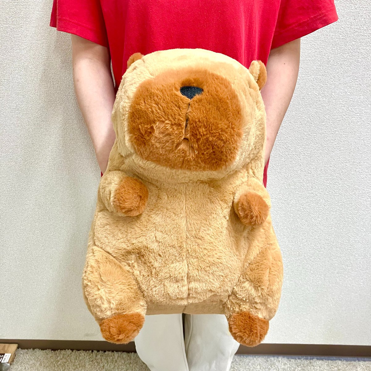 しあわせハピバラちゃん ぐりちゃん ウルトラBIG ぬいぐるみ ≪6月の新商品≫しあわせハピバラちゃん-NEW ITEM！｜アミューズ