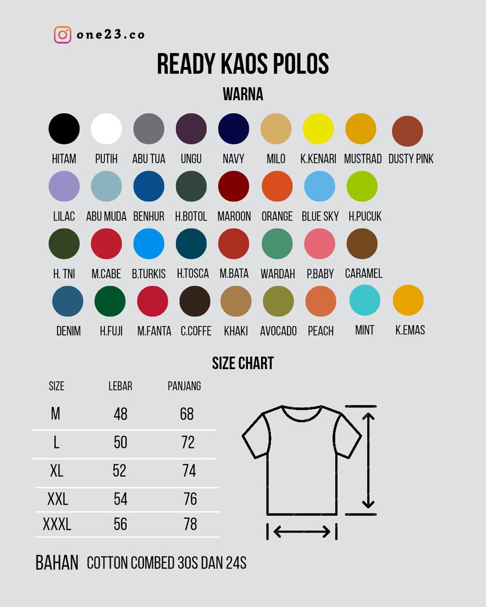 coco_dap's tweet photo. JANGAN CUMA NGLIATIN!

Kaos polos dan distro premium, bahan adem &amp; jatuh, jahitan rapi, warna kekinian!
Cocok buat kamu yang mau tampil simple tapi keren!

🛒 Belanja sekarang sebelum NYESEL👇👇👇
https://t.co/llYvrFrtta https://t.co/eVkyxJKbqq
