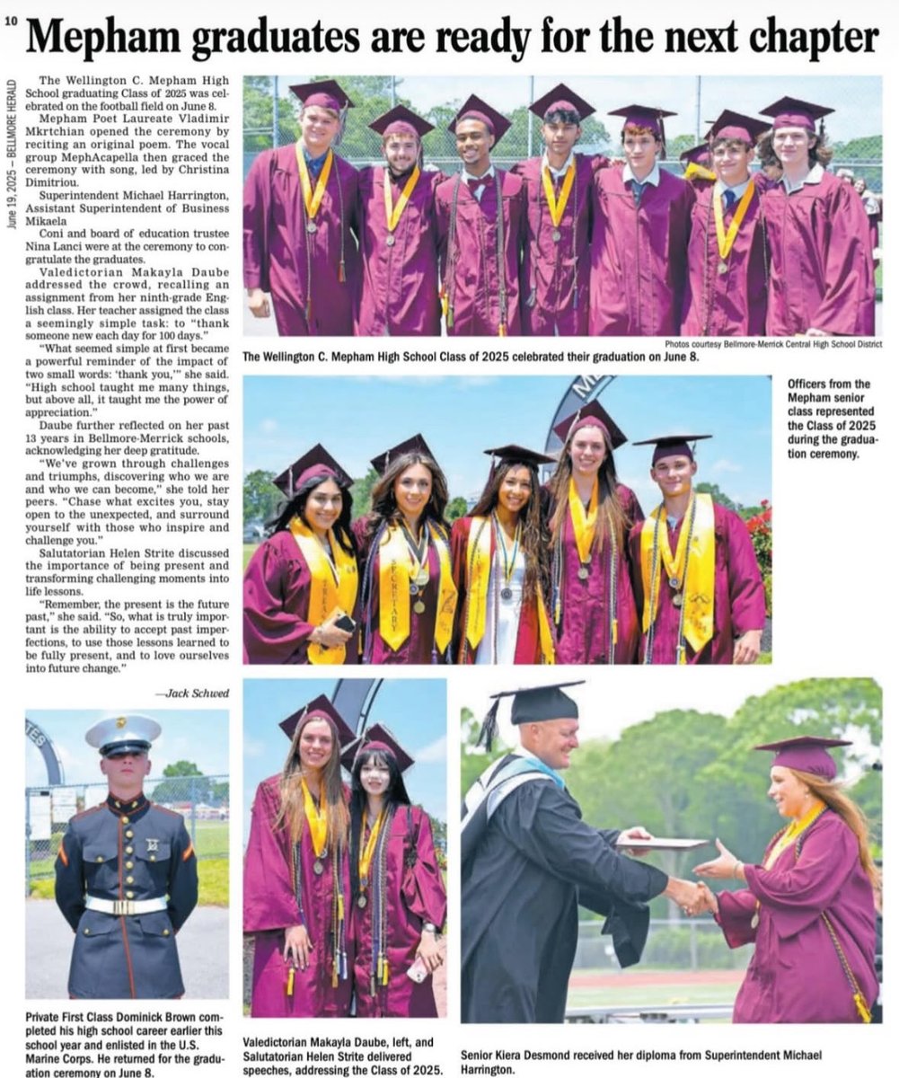 High School Graduation. Once a Pirate… Always a Pirate. Thank you Mepham 🏴‍☠️🎓♥️