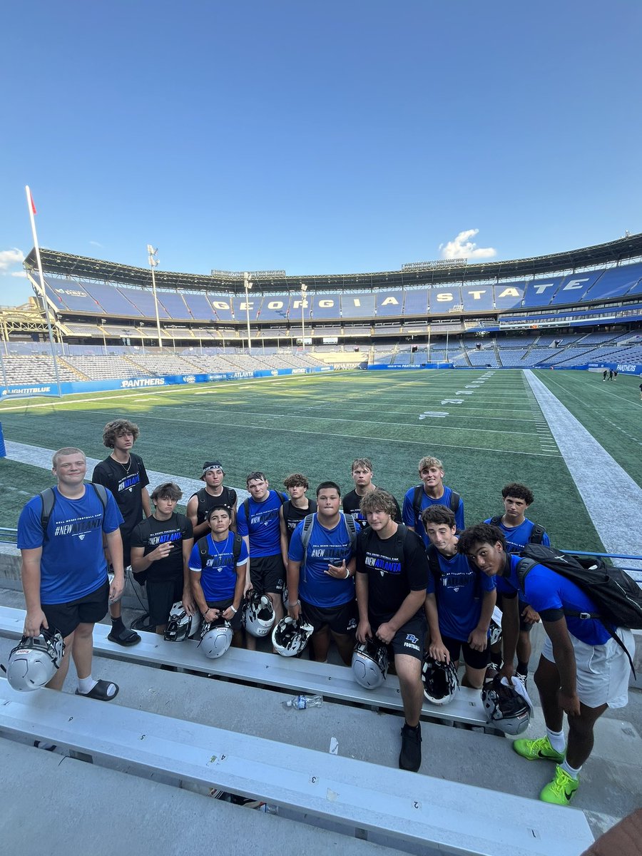 BTHS BEARS FOOTBALL🐻🏈 (@bths_football) on Twitter photo Last camp of the trip! A little stay in the ATL! Thank you to <a href="/GeorgiaStateFB/">GSU Football</a> for a great camp! #GoBears #WhyNotBT #GoodBetterBest Last camp of the trip! A little stay in the ATL! Thank you to <a href="/GeorgiaStateFB/">GSU Football</a> for a great camp! #GoBears #WhyNotBT #GoodBetterBest