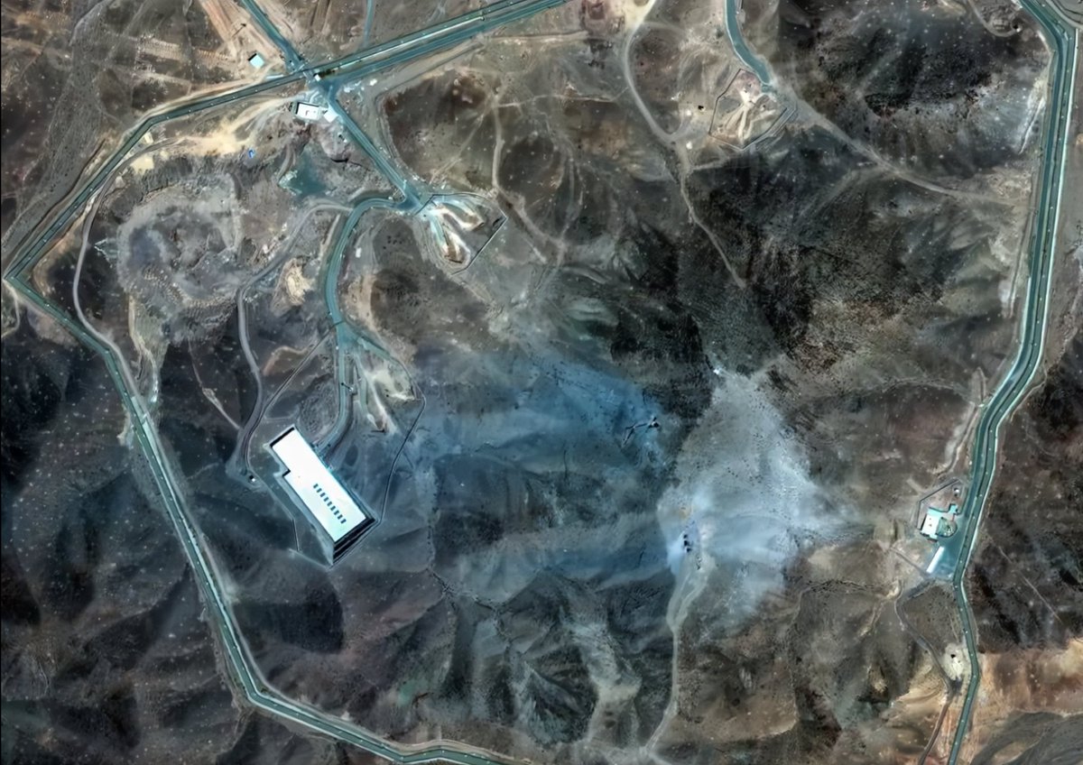 NoJoche's tweet photo. I hope these 12 bunker-busters are truly being used to deter nuclear war (as Trump claims) and not to exploit another ‘weaker’ community—something the USA has too often done in the past. (1/5) https://t.co/XSpWj05OFa