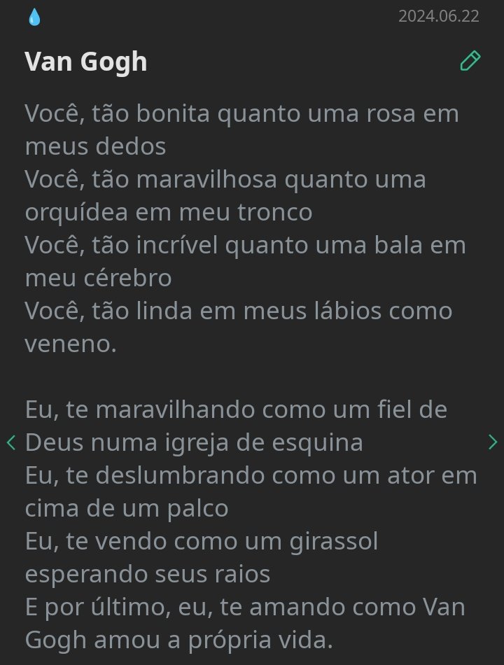 Akira_Yamato14's tweet photo. Uma declaração mórbida de amor <3
(É antigo, mas amo esse) https://t.co/eN33Po7bE5