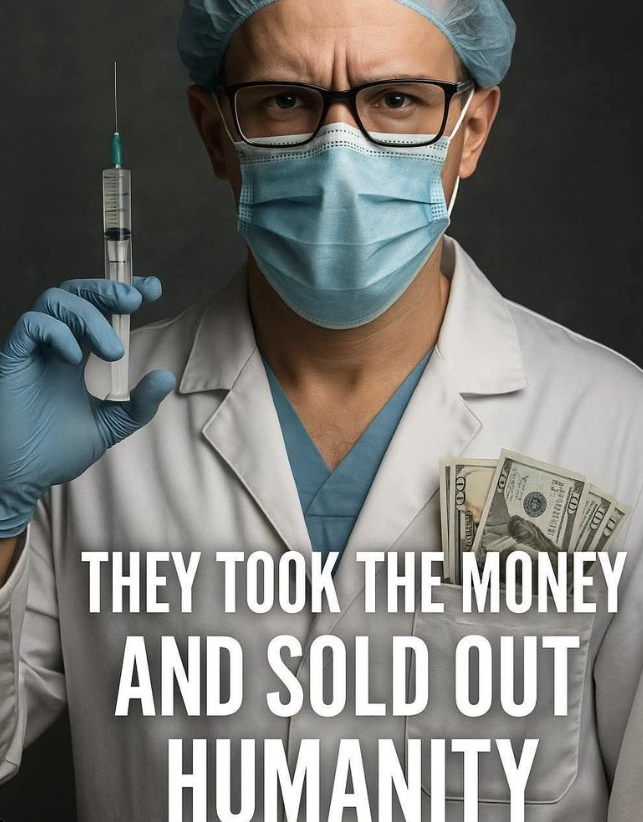 Brian G. Powell,M.S. (@briangpowell) on Twitter photo Not all #MD's are baddies though
Many #MD's took the #Vaccines themselves
Many have paid the ultimate price themselves
But yes, they're still being #PaidOff by #BigHarma to push #Vaccines & #HarmACeuticals
#IdiotsTakeVaccines 
Kids that do NOT take vaccines do MUCH BETTER Not all #MD's are baddies though
Many #MD's took the #Vaccines themselves
Many have paid the ultimate price themselves
But yes, they're still being #PaidOff by #BigHarma to push #Vaccines & #HarmACeuticals
#IdiotsTakeVaccines 
Kids that do NOT take vaccines do MUCH BETTER