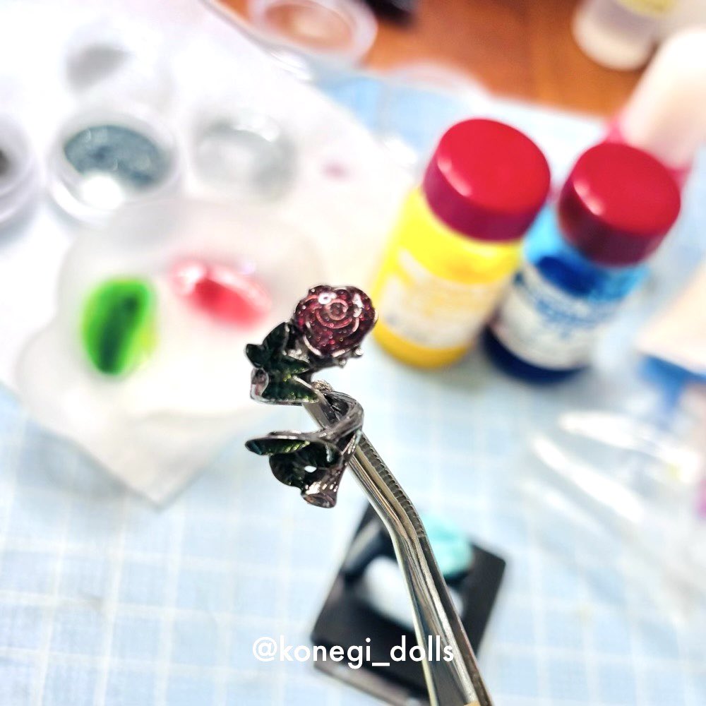 konegi_dolls's tweet photo. 75あたりのドール向け(曖昧すぎるw)の薔薇リング https://t.co/WUXvoCNuCn