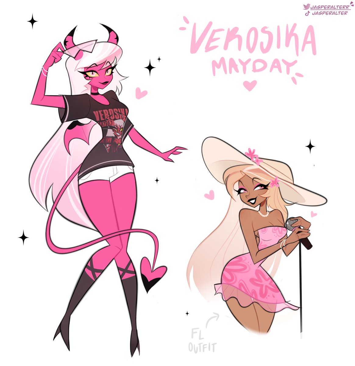 jasperalterr's tweet image. BT Tour doodles
🎀🤍
#HelluvaBoss #VerosikaMayday #art