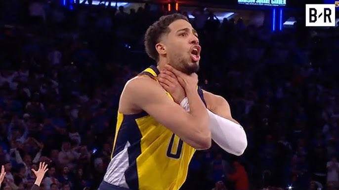 nolansdad55's tweet image. Haliburtons calf right now #NBAFinals