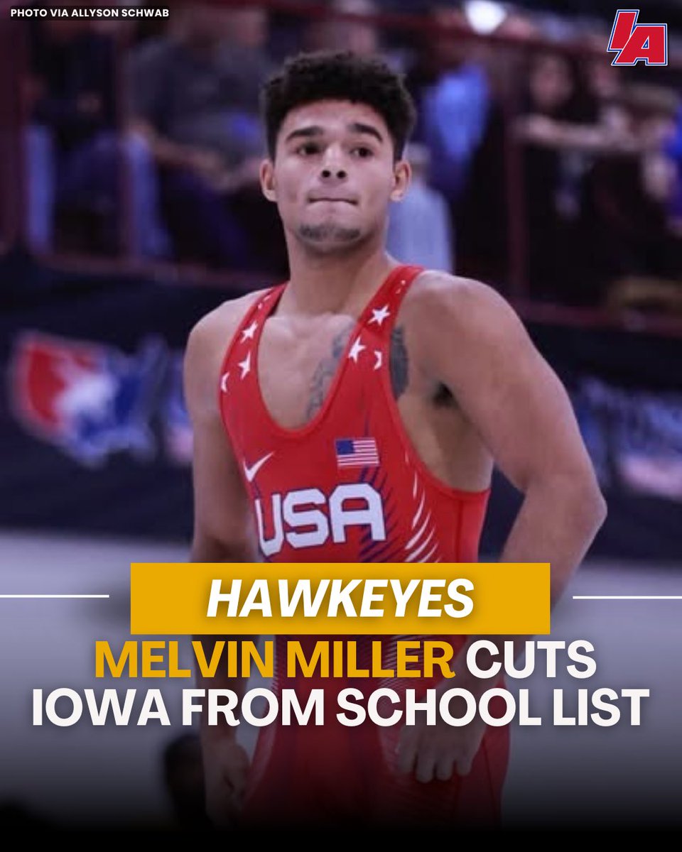And confirmation from Melvin Miller, the #1 prospect in the Class of 2027 and brother of Bo Bassett, who has removed Iowa from his top school list