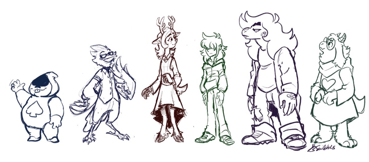 Bflyscribbles's tweet photo. Kids!⭐️

#deltarune https://t.co/ruWOvB2Q70