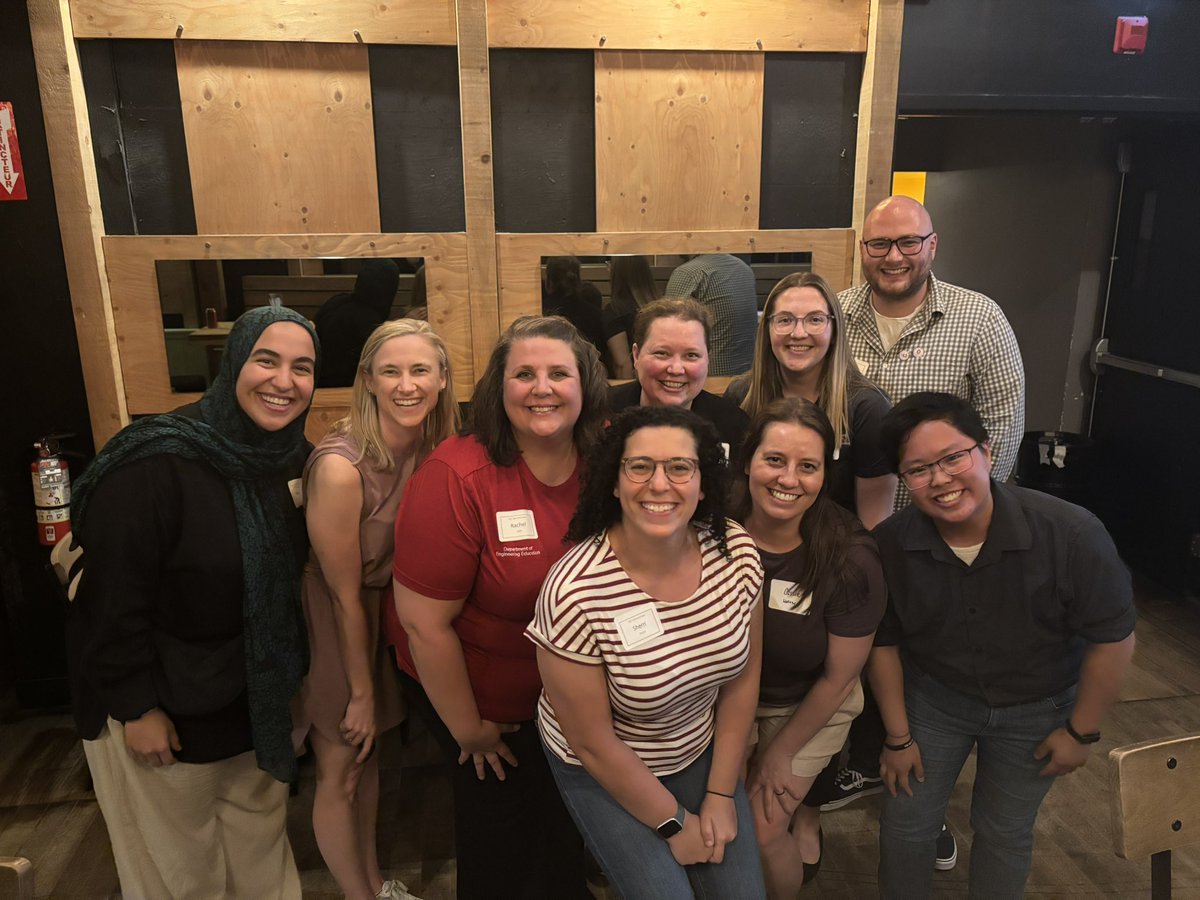 RIME past and present at ASEE! I seriously am so grateful for having worked with each and everyone one of these people over the years. You make the job worth it!