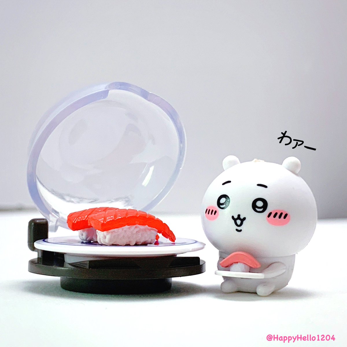 月曜日でーす。
今週末は…え、もうくら寿司始まるっ⁉️

#ちいかわ